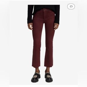 DL1961 Maroon Bridgette Boot Cut Jeans 25 NWT